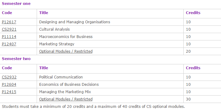 BA  Hons  International Business with Communication Studies   The University of Nottingham Ningbo China  Year 3 modules