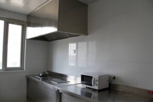 blcc accommodation kitchen