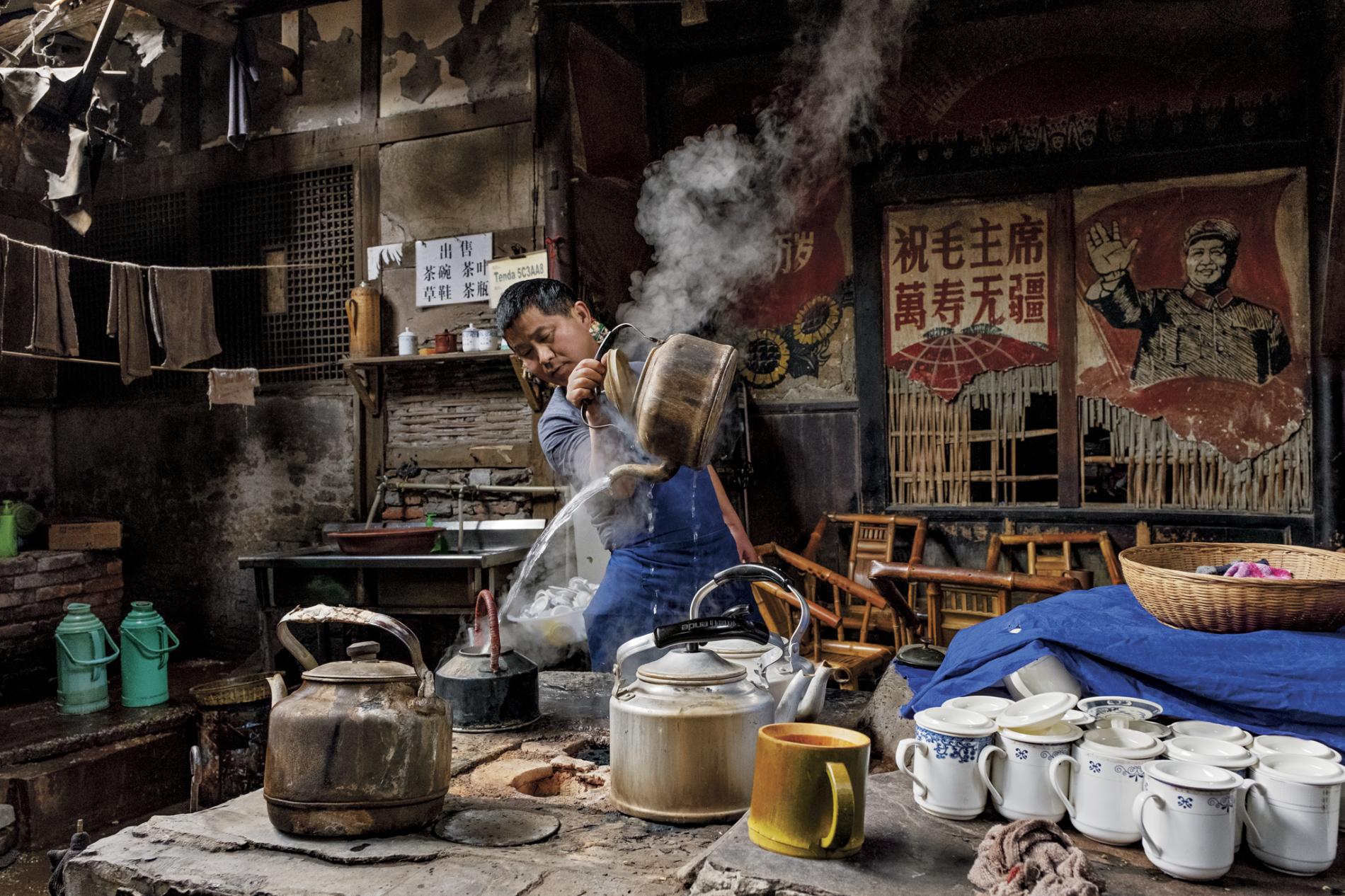 A Man in Sichuan Makes Tea- Fun facts about Chinese food